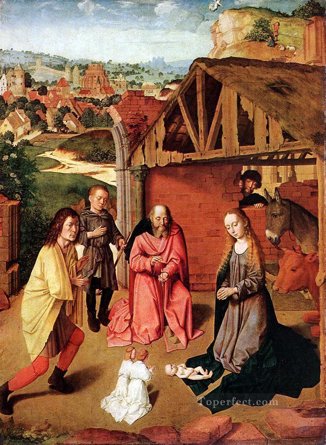 キリスト降誕 1 ジェラルド・デイヴィッド油絵